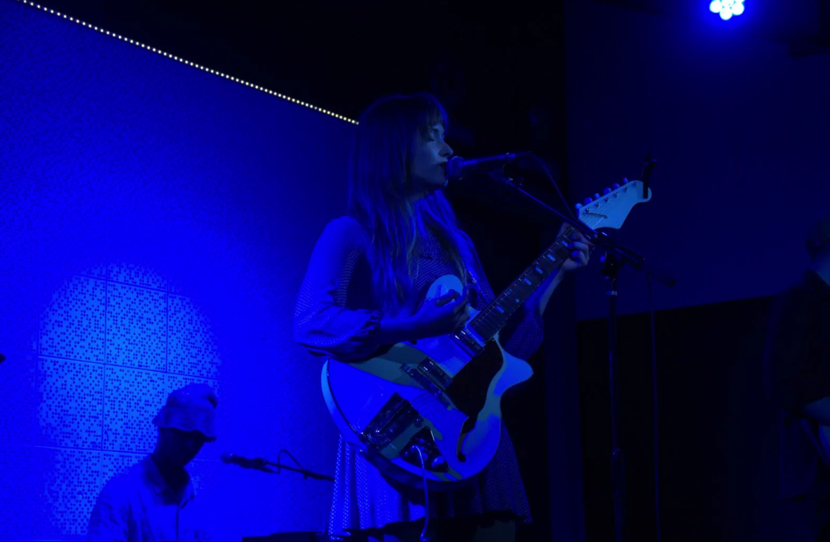 Kate Bollinger performs at The Blue Room, as photographed on Oct. 25, 2024. (Hustler Multimedia/Shayna Kar)